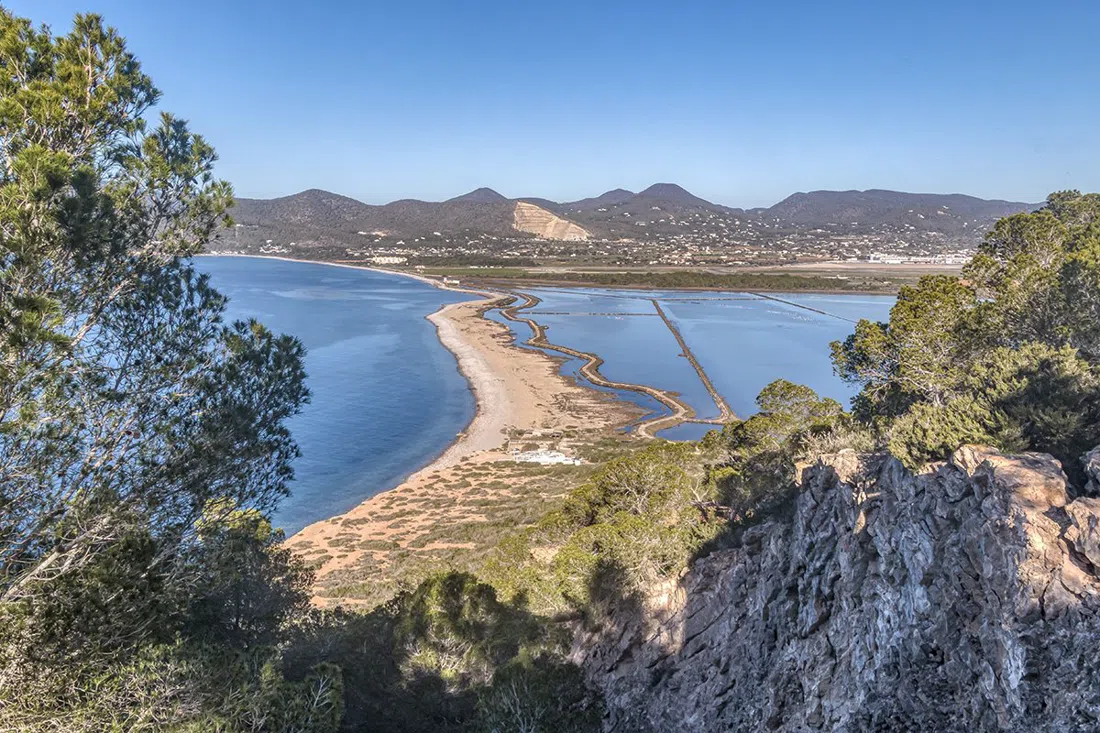 Ses Salines Natural Park — Cala d'Hort to Torre des Savinar, Ibiza