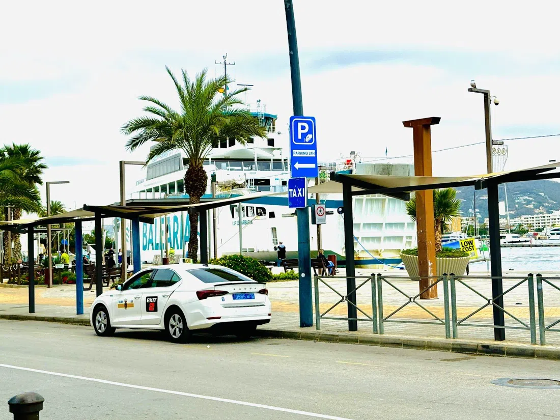 Taxistand Port of Ibiza, Avinguda de Santa Eulària, Ibiza