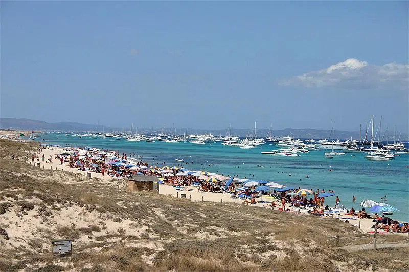 Platja de ses Illetes, Ibiza