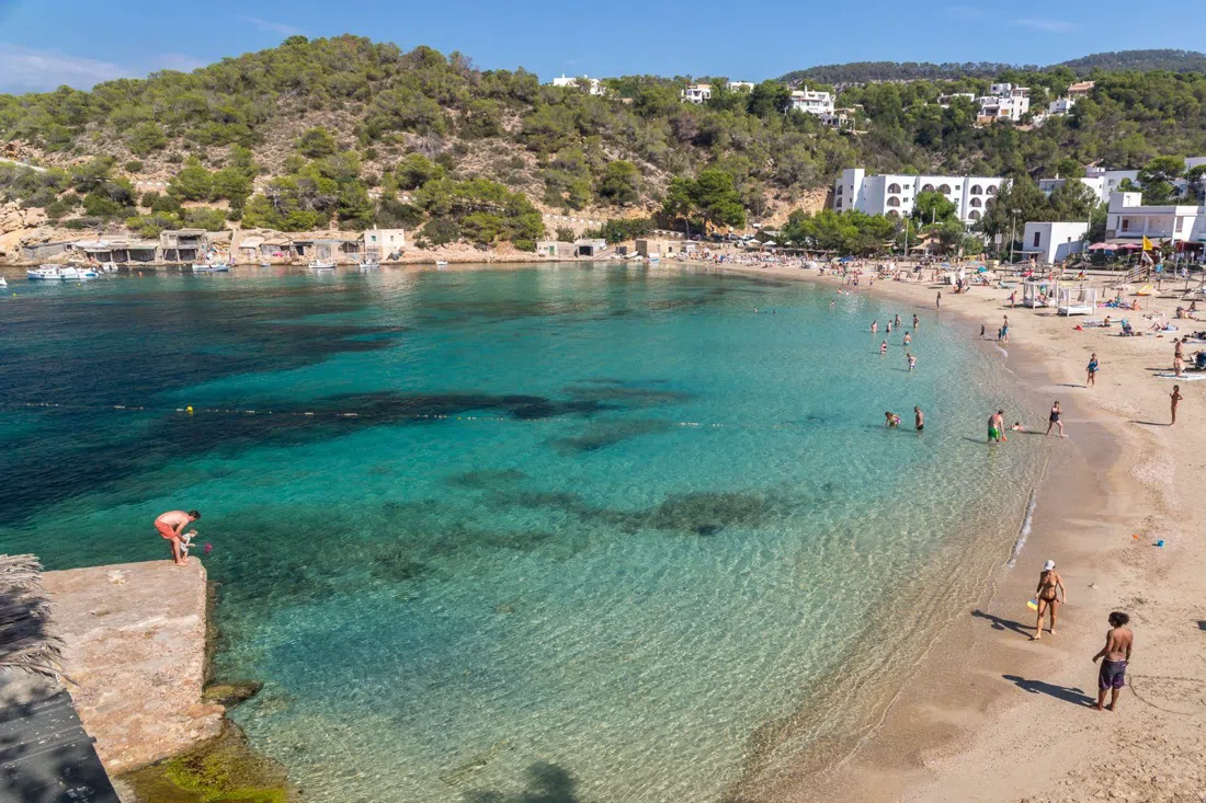 Cala Vadella varadors, 伊比萨