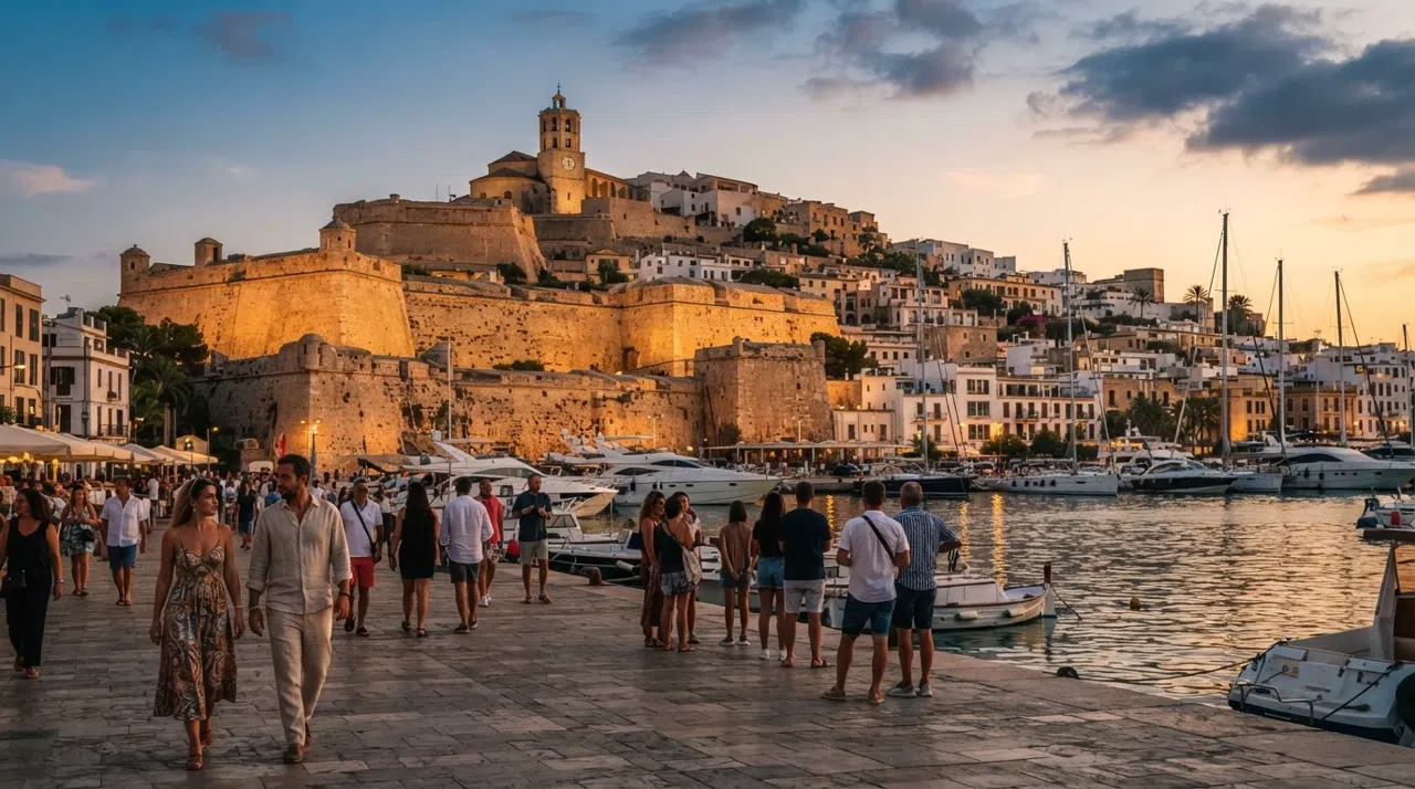 Dalt Vila e Ibiza Town: el corazón antiguo de Ibiza, de las murallas a las noches del puerto deportivo
