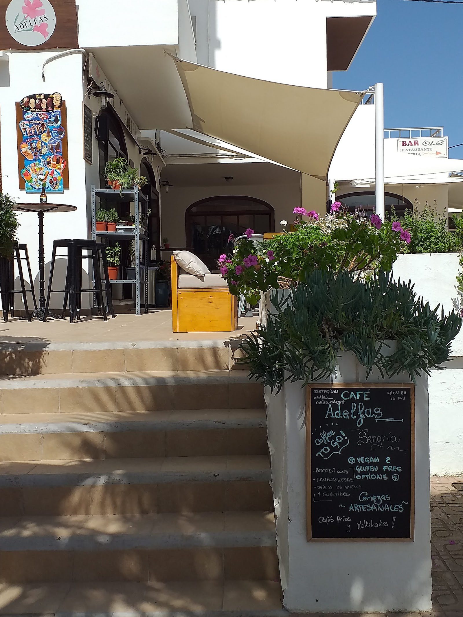 Cafetería Las Adelfas, Ibiza