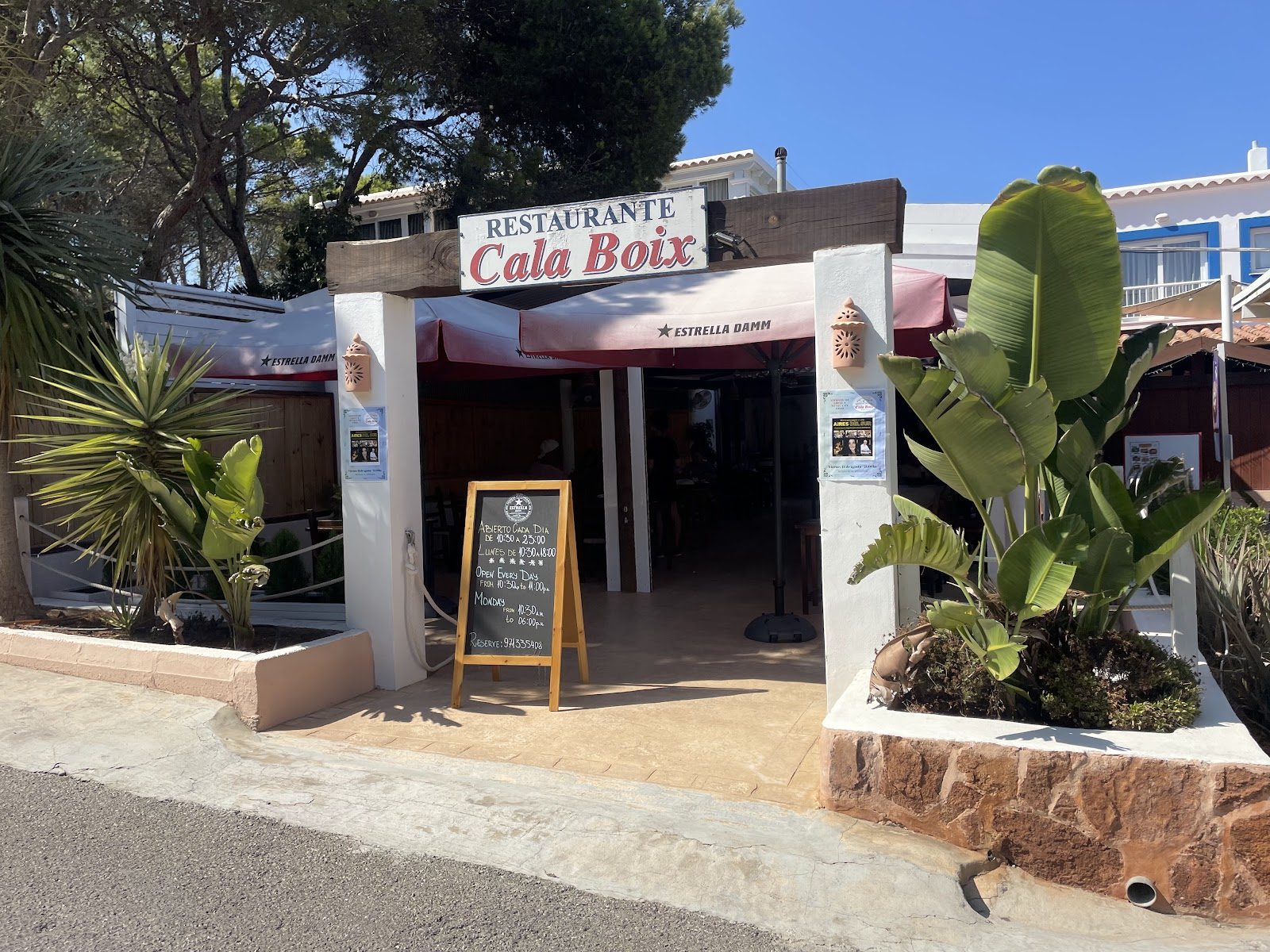 Restaurante Cala Boix, Ibiza