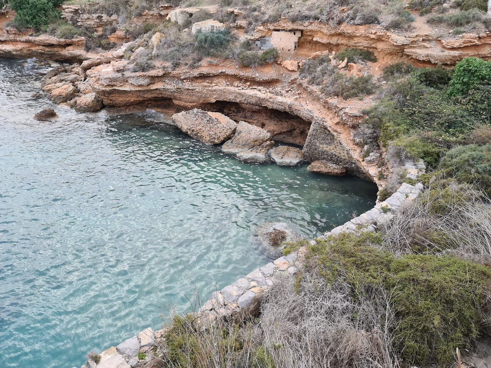 Sa Canal salt works and loading pier, Ibiza